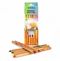 LYRA - super ferby pencils, unlacquered, waldorf selection 6pk